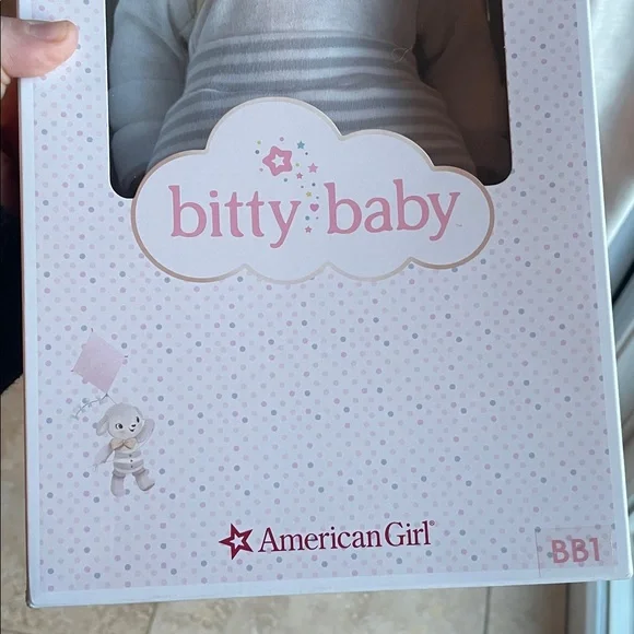 American Girl Bitty Baby Doll New in Box BB1 Dark Skinned - Picture 3 of 6
